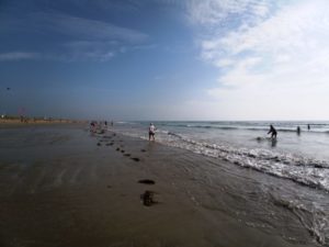 bain de mer sous le soleil